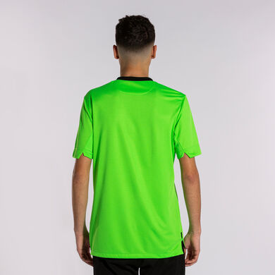 Kurzarmshirt mann Gold IV neongrün schwarz