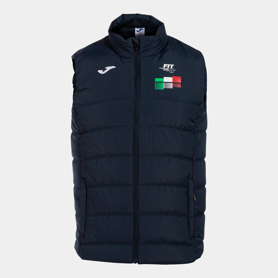 CHALECO ACOLCHADO FED. ITALIA TENIS