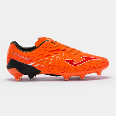 Buty piłkarskie Evolution Cup 23 utwardzony grunt FG pomaranczowy