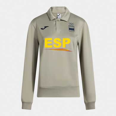 Polo manica lunga passeggiata Comitato Olimpico Spagnolo donna