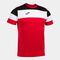 Camiseta manga corta hombre Crew IV rojo negro
