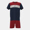 Set junge Zone marineblau rot