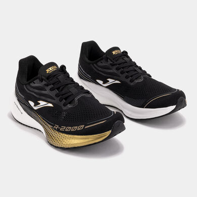 Zapatillas running R.2000 25 unisex negro oro