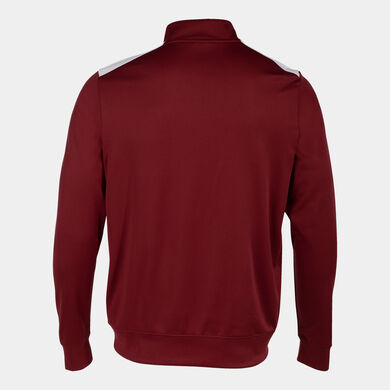 Sudadera hombre Championship VII burdeos blanco