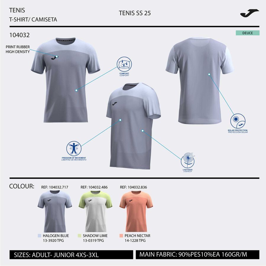 CAMISETA MANGA CORTA CHALLENGE