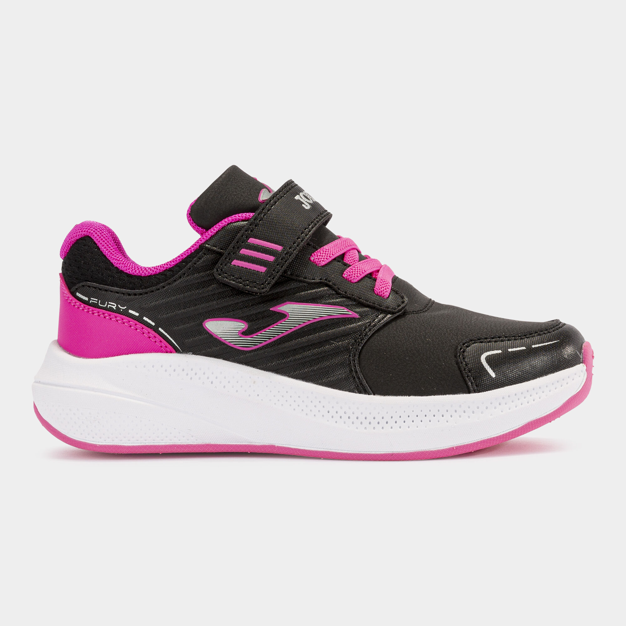 Casual shoes Fury Jr 24 junior black fuchsia JOMA