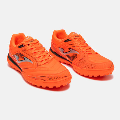 Botas f&uacute;tbol Gambeta 26 moqueta - turf naranja