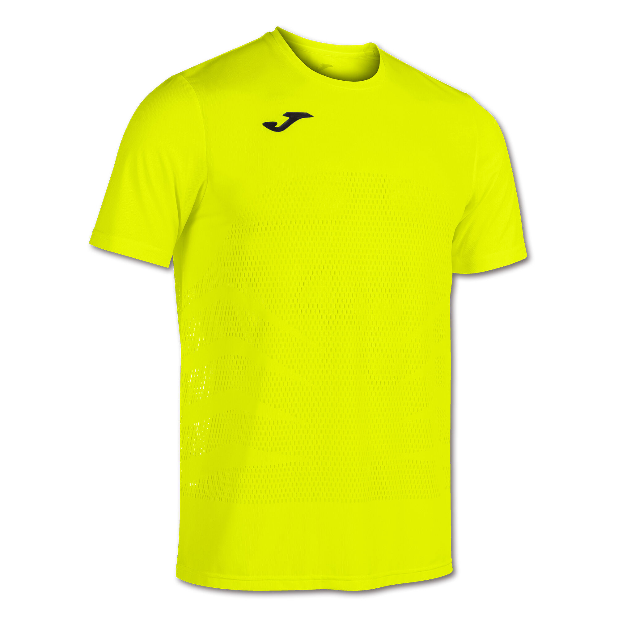 Koszulka z krótkim rękawem mężczyźni Marathon fluorescencyjny zólty