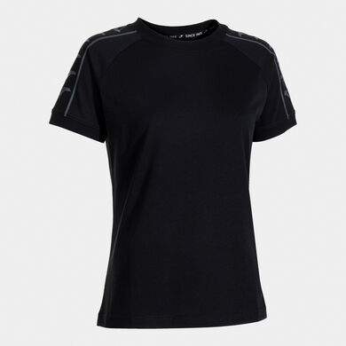 Camiseta manga corta mujer Heroic negro antracita