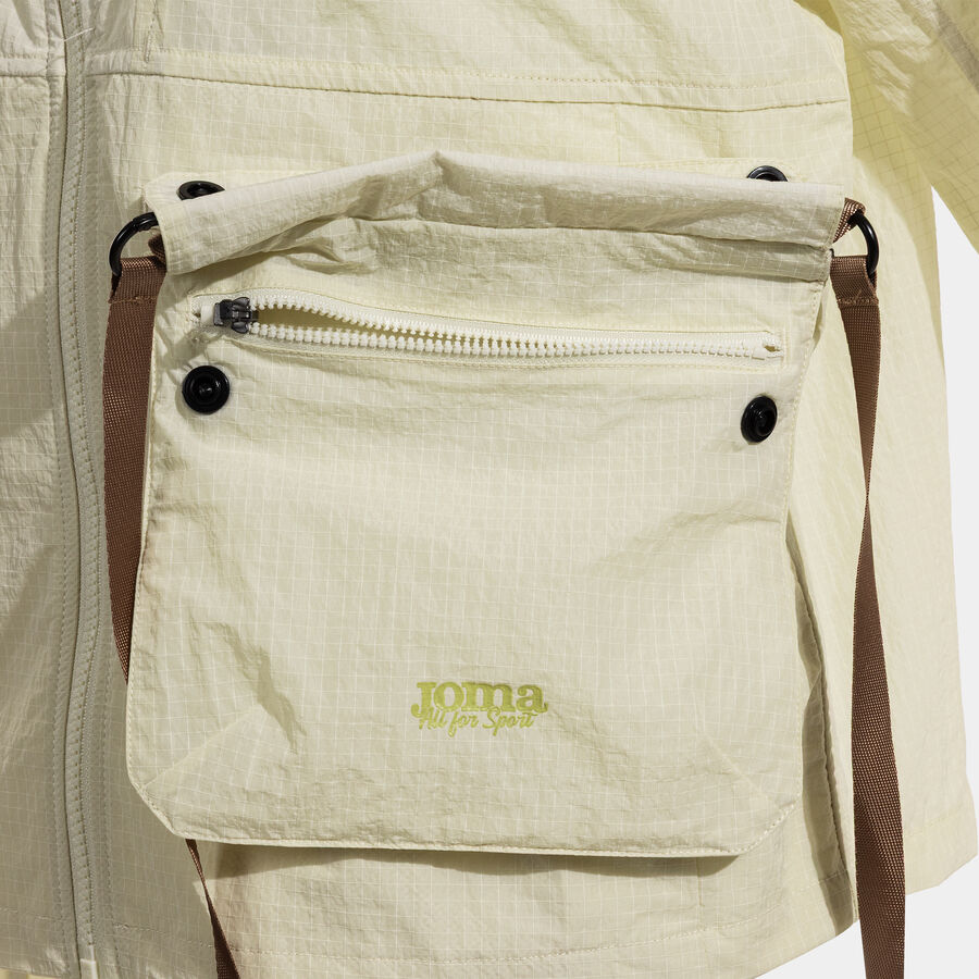 CHAQUETA CON CAPUCHA MIMETIC