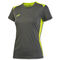 MAILLOT MANCHES COURTES FEMME CAMPUS II GRIS MELANGE JAUNE