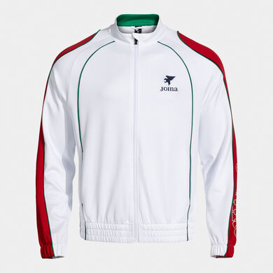 Veste homme Futbol Retro Mundial blanc rouge