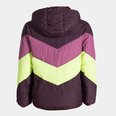 Anorak j&uacute;nior Kids Camp castanho-avermelhado