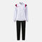 Tracksuit woman Terra white fuchsia