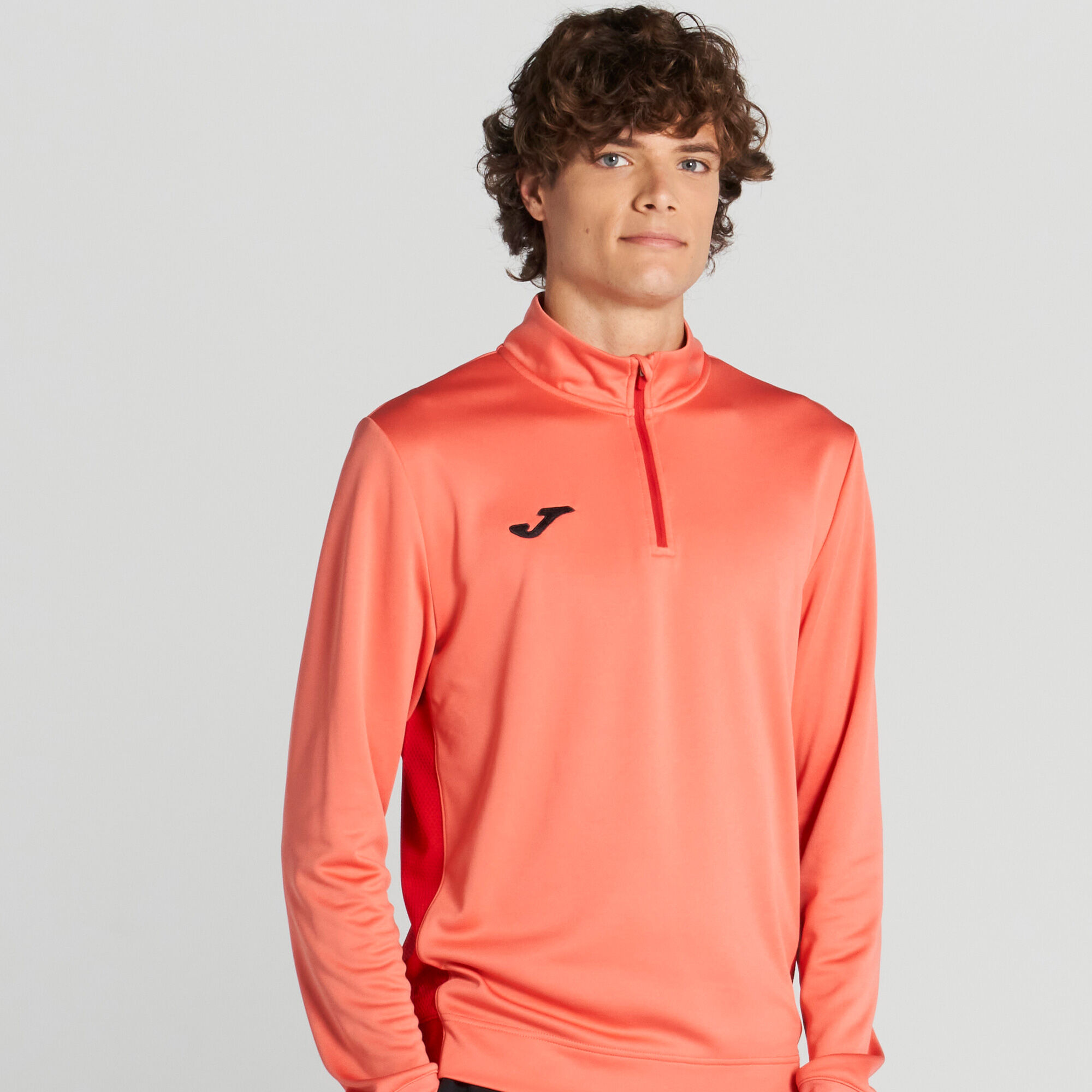 Sweatshirt mann Winner II neon-orange