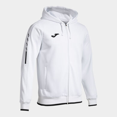 Hooded jacket man Olimpiada white