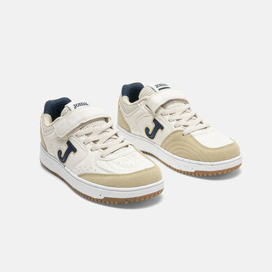 Obuwie sportowe casual Flexy Jr 26 junior bezowy granatowy