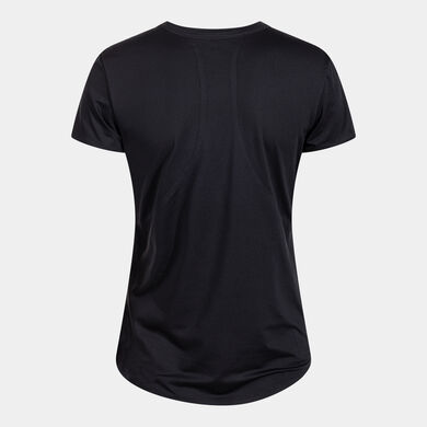 Kurzarmshirt frau R-City Hydrogen schwarz