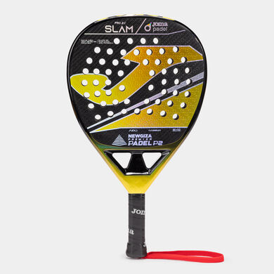 Pala de pádel Slam Pro New Giza Premier Padel  negro amarillo