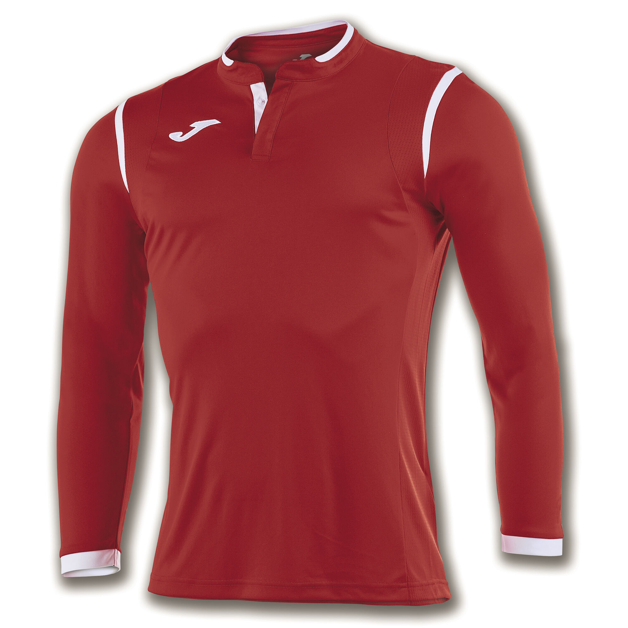 MAILLOT MANCHES LONGUES HOMME TOLETUM ROUGE BLANC