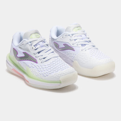 Chaussures Ace Lady 25 terre battue femme blanc