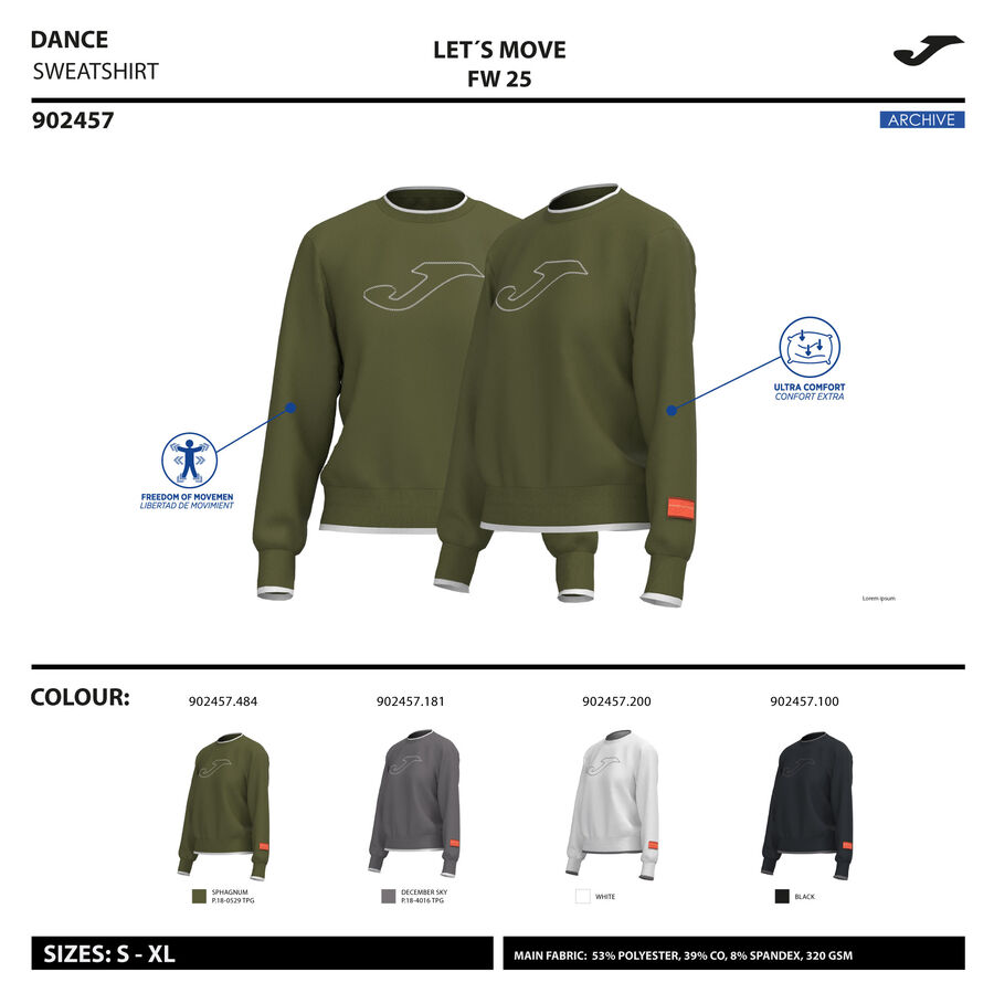 SUDADERA STEP