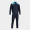 Tracksuit man TOLEDO navy blue fluorescent turquoise