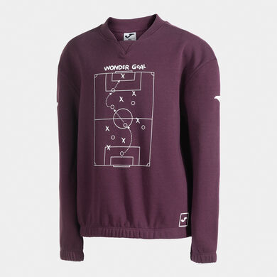 Sweat-shirt junior Kids Camp bordeaux