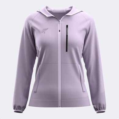 Hooded jacket woman Mystic pink