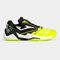 Shoes T.Spin 23 clay man black fluorescent yellow