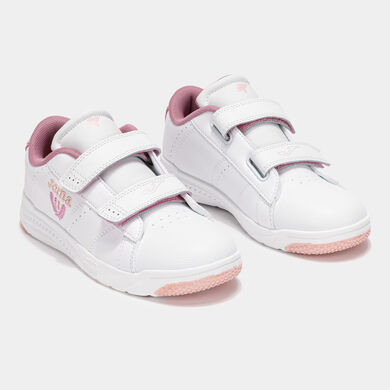 Zapatillas casual W.Play Jr 25 junior blanco rosa