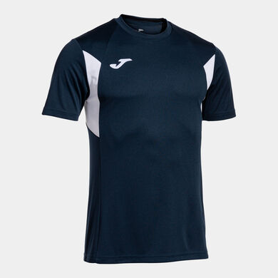 Maglia a manica corta uomo Winner III blu navy bianco