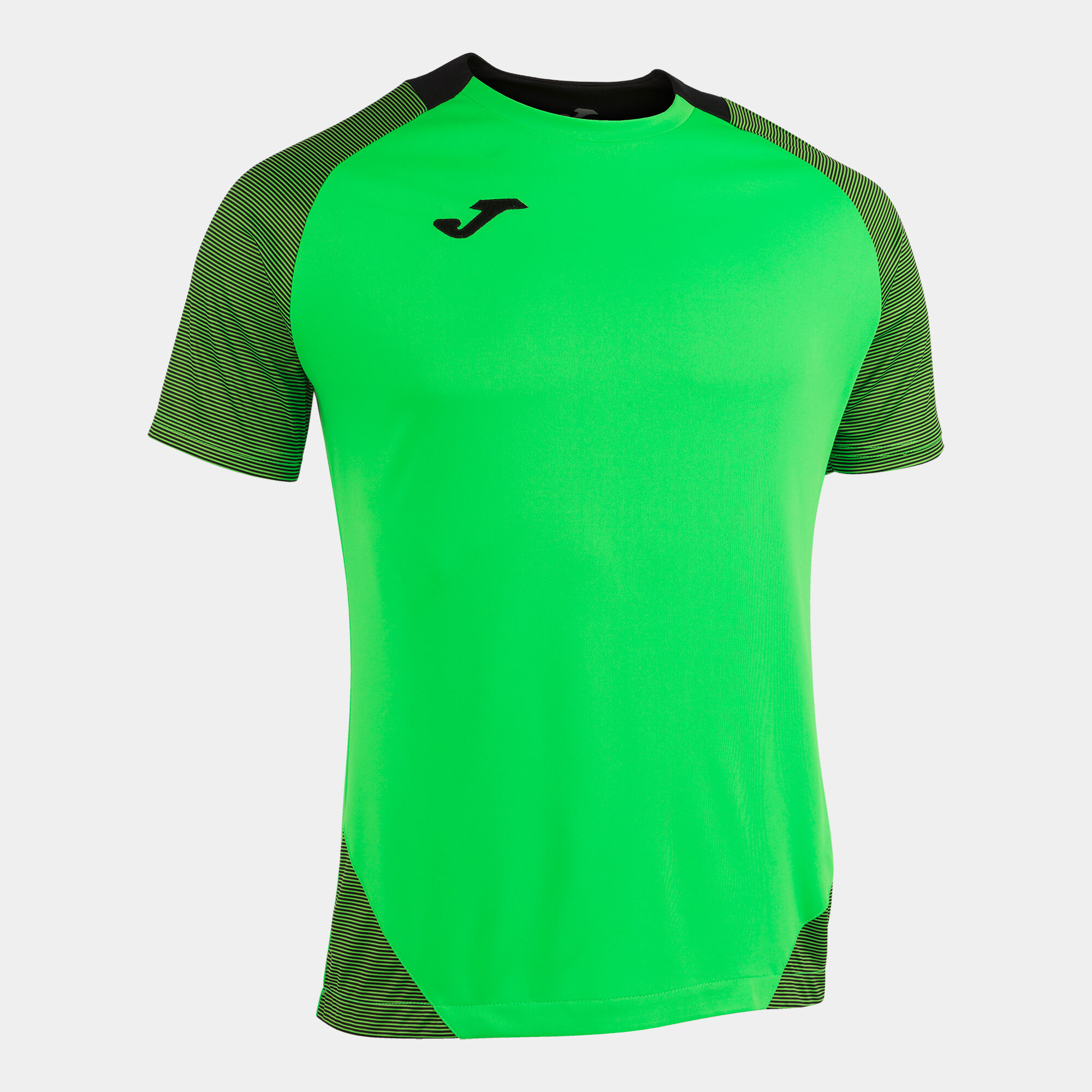 Tricou cu mânecă scurtă bărbaȚi Essential II verde fosforescent negru