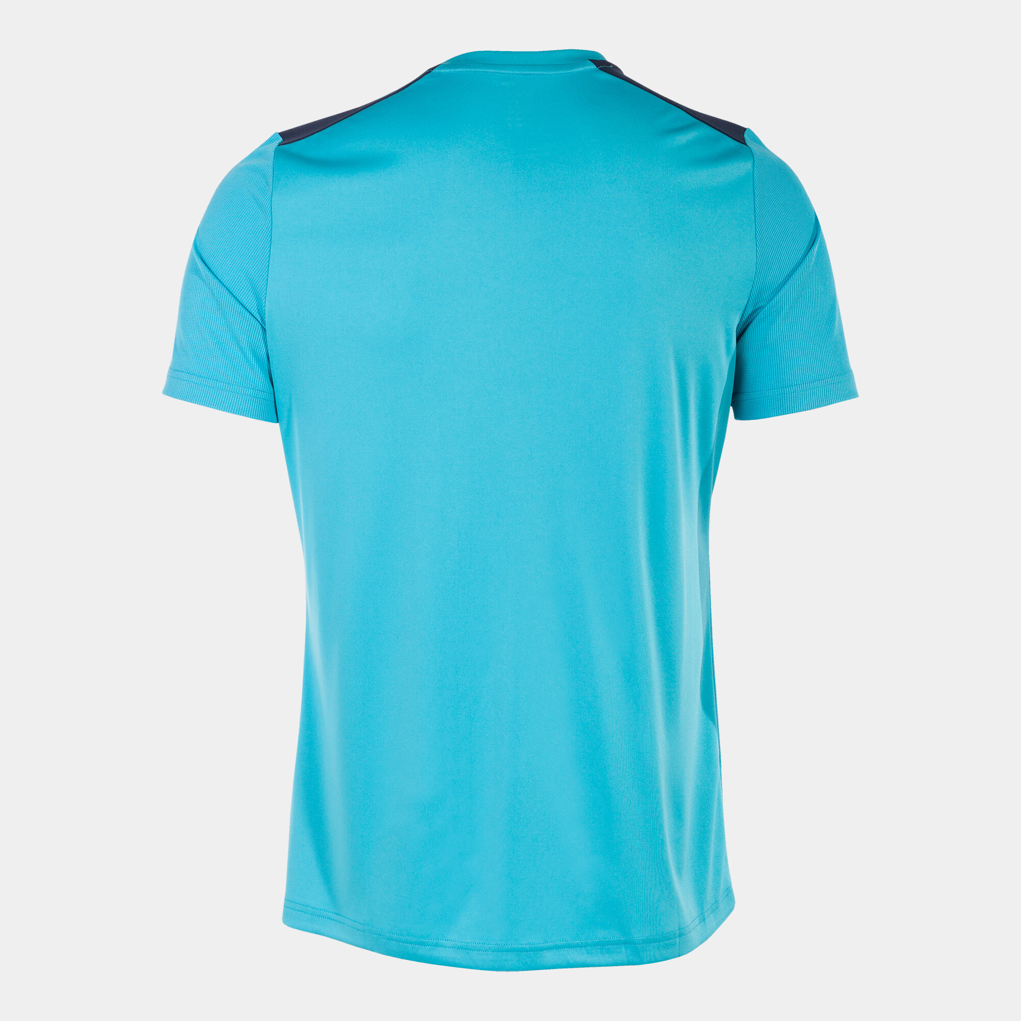 Koszulka z krótkim rękawem mężczyźni Championship VII fluorescencyjny turkusowy granatowy