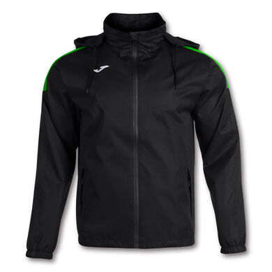 Imperméable homme Trivor noir vert fluo