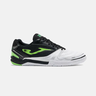 Obuwie sportowe futsal Dribling 26 indoor bialy czarny