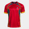 Kurzarmshirt mann Futbol Retro Mundial 2026 rot gelb