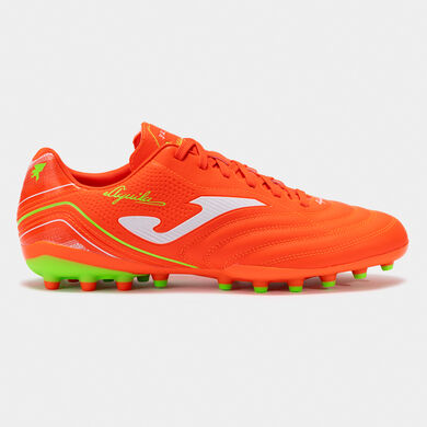 Scarpe calcio Aguila 25 terreno solido FG arancione fluorescente