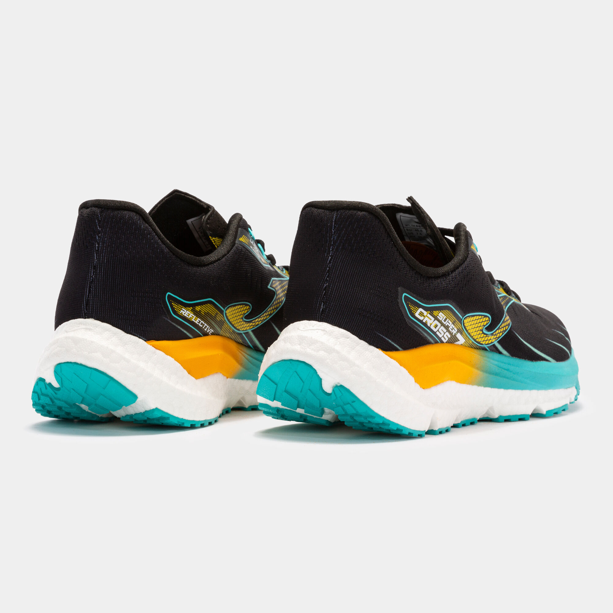 Running shoes Super Cross 22 man black turquoise
