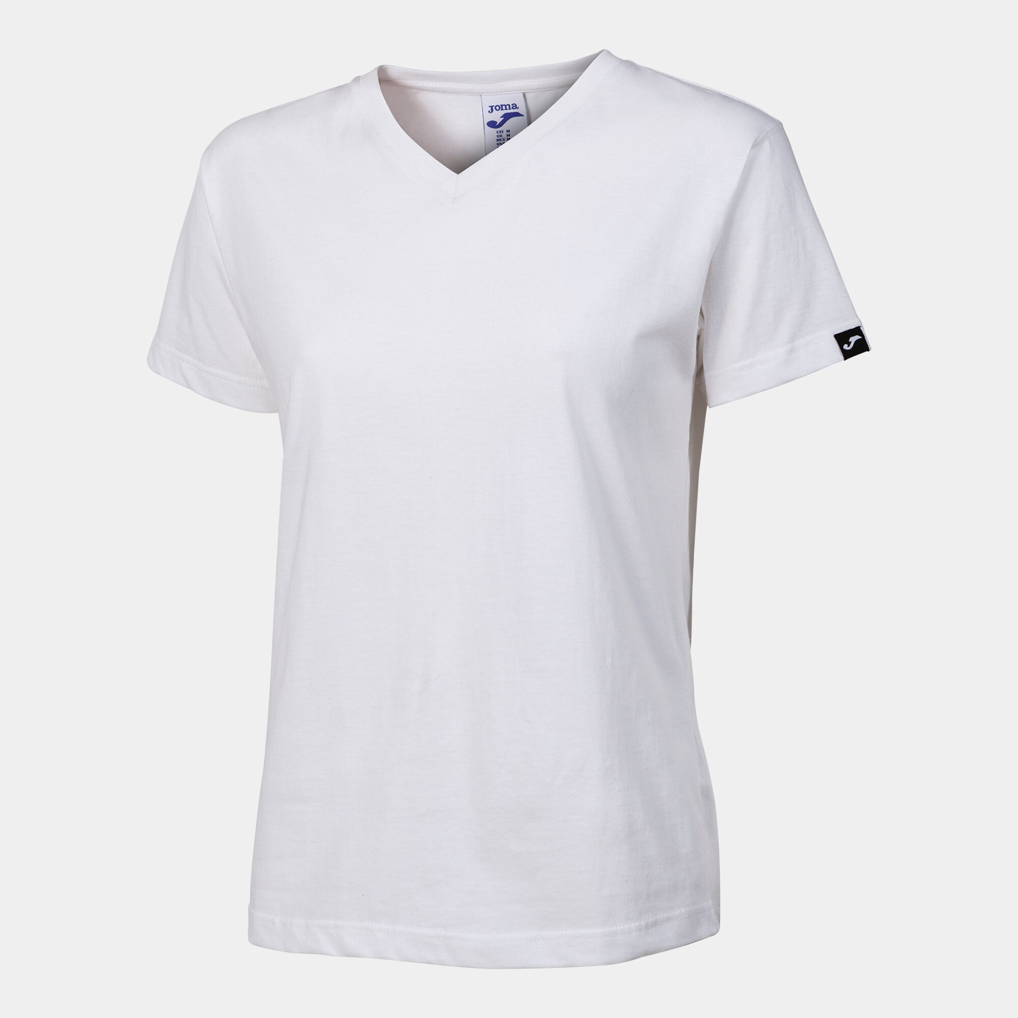 Shirt short sleeve woman Versalles white