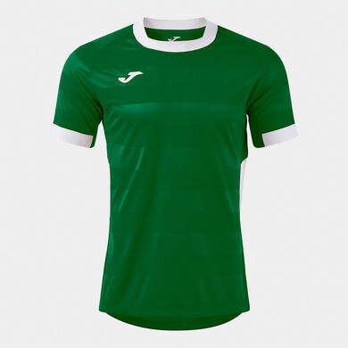 Kurzarmshirt mann Toletum VII gr&uuml;n wei&szlig;