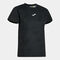 Camiseta manga corta mujer Smash negro