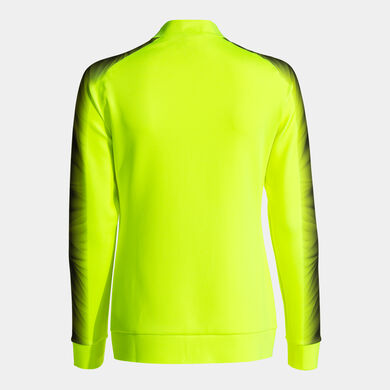 Chaqueta mujer Elite XI amarillo flúor negro