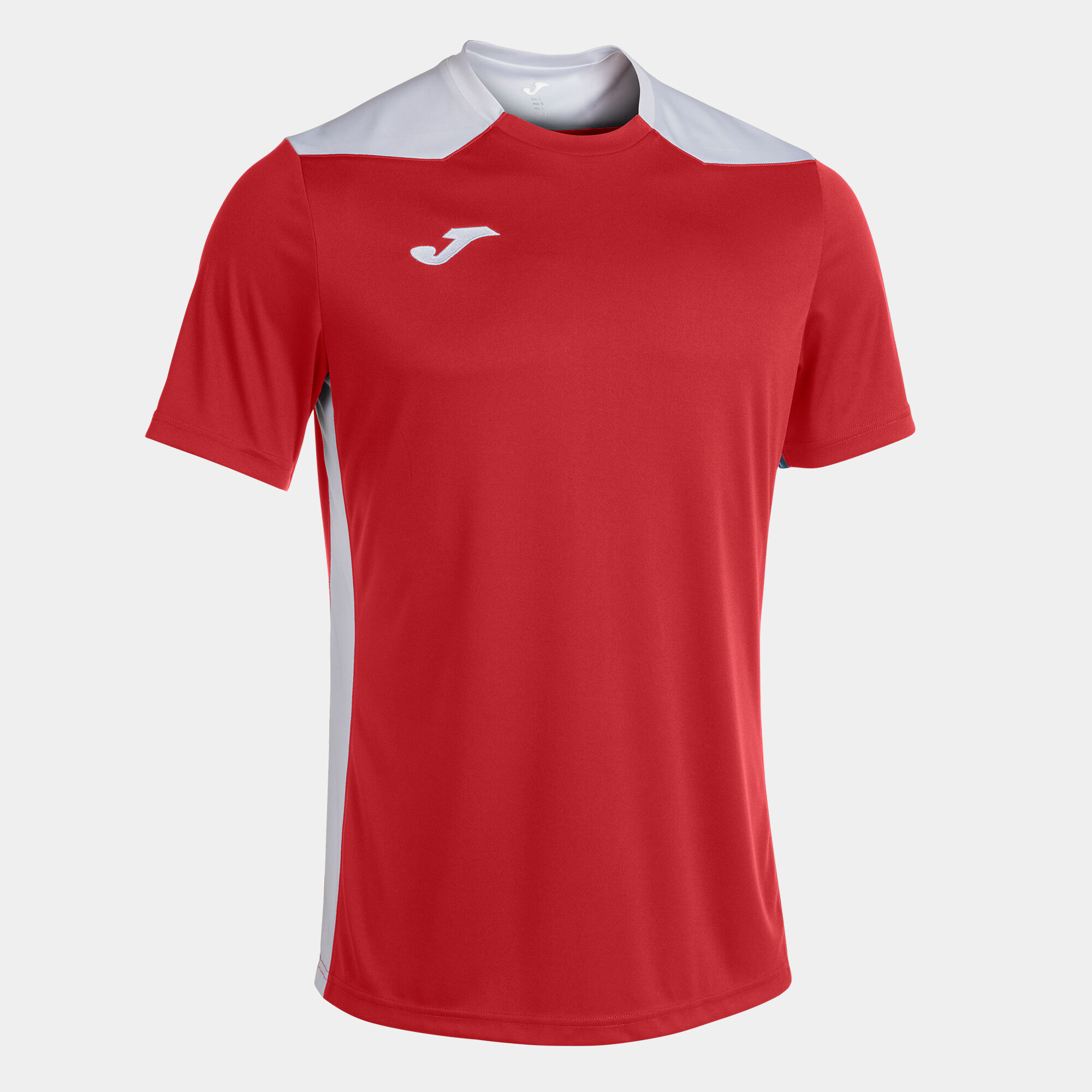 Shirt short sleeve man Championship VI red white