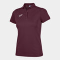POLO MANGA CORTA MUJER HOBBY BURDEOS