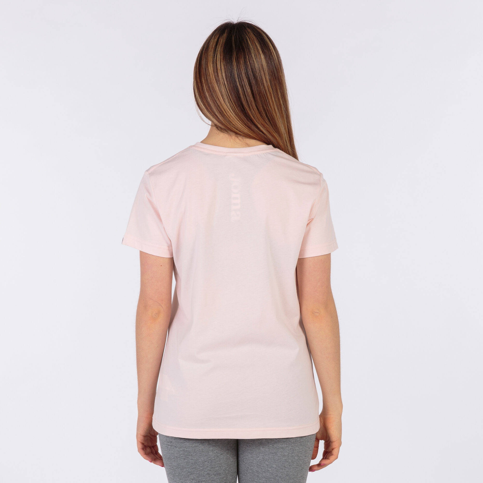 Camiseta manga corta mujer Desert rosa claro