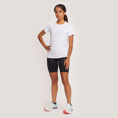 Camiseta manga corta mujer R-Night blanco