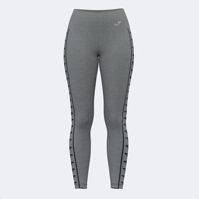 Legging long femme Heroic gris clair noir
