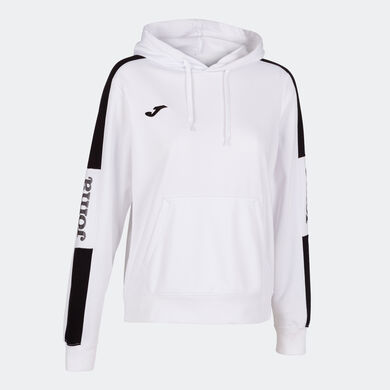Sudadera con capucha mujer Championship IV blanco negro