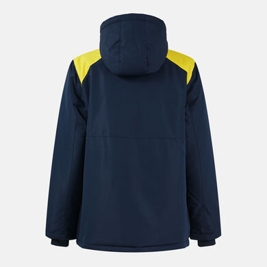Anorak mulher Trivor II azul marinho escuro amarelo